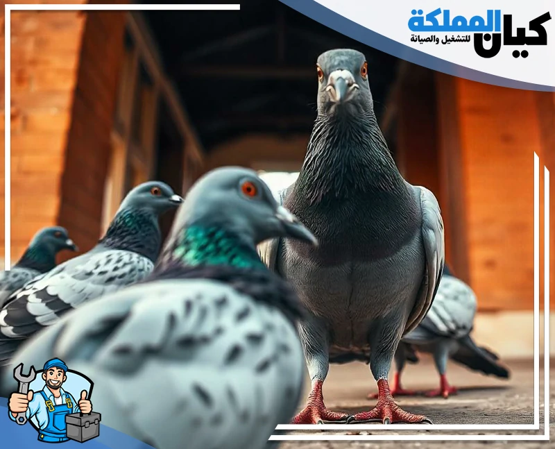 اشواك طرد الحمام بالدمام